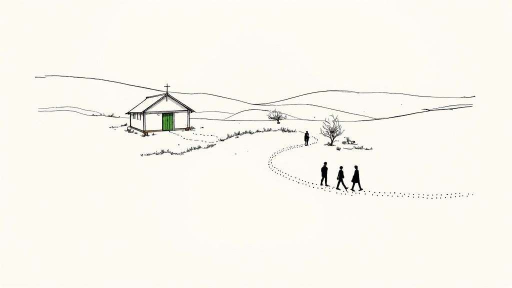 A modern living room in a vacation rental with large windows and a scenic view, representing an appealing property.