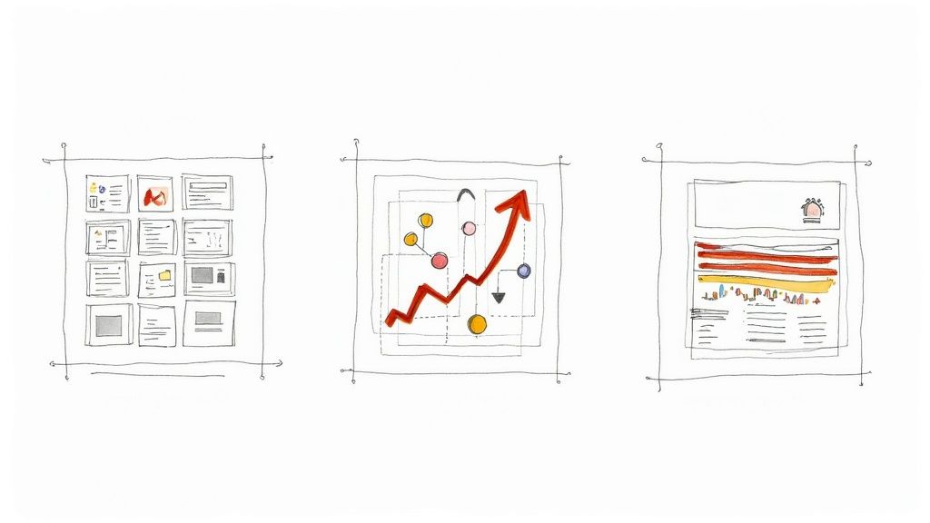 A collage showing the logos of Canva, Zapier, and Wise, representing successful programmatic SEO strategies.