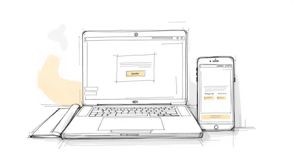 A modern living room in a vacation rental with large windows showing a scenic view.