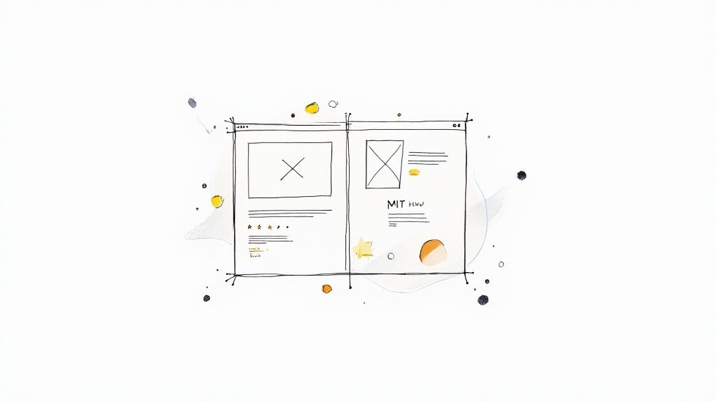 A person browsing a visually appealing vacation rental website on a tablet.