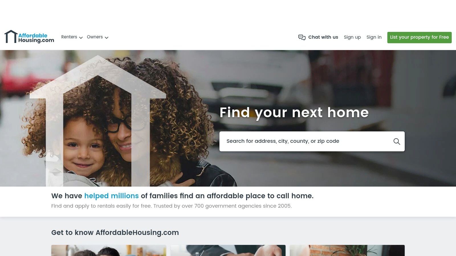 AffordableHousing.com (formerly GoSection8)