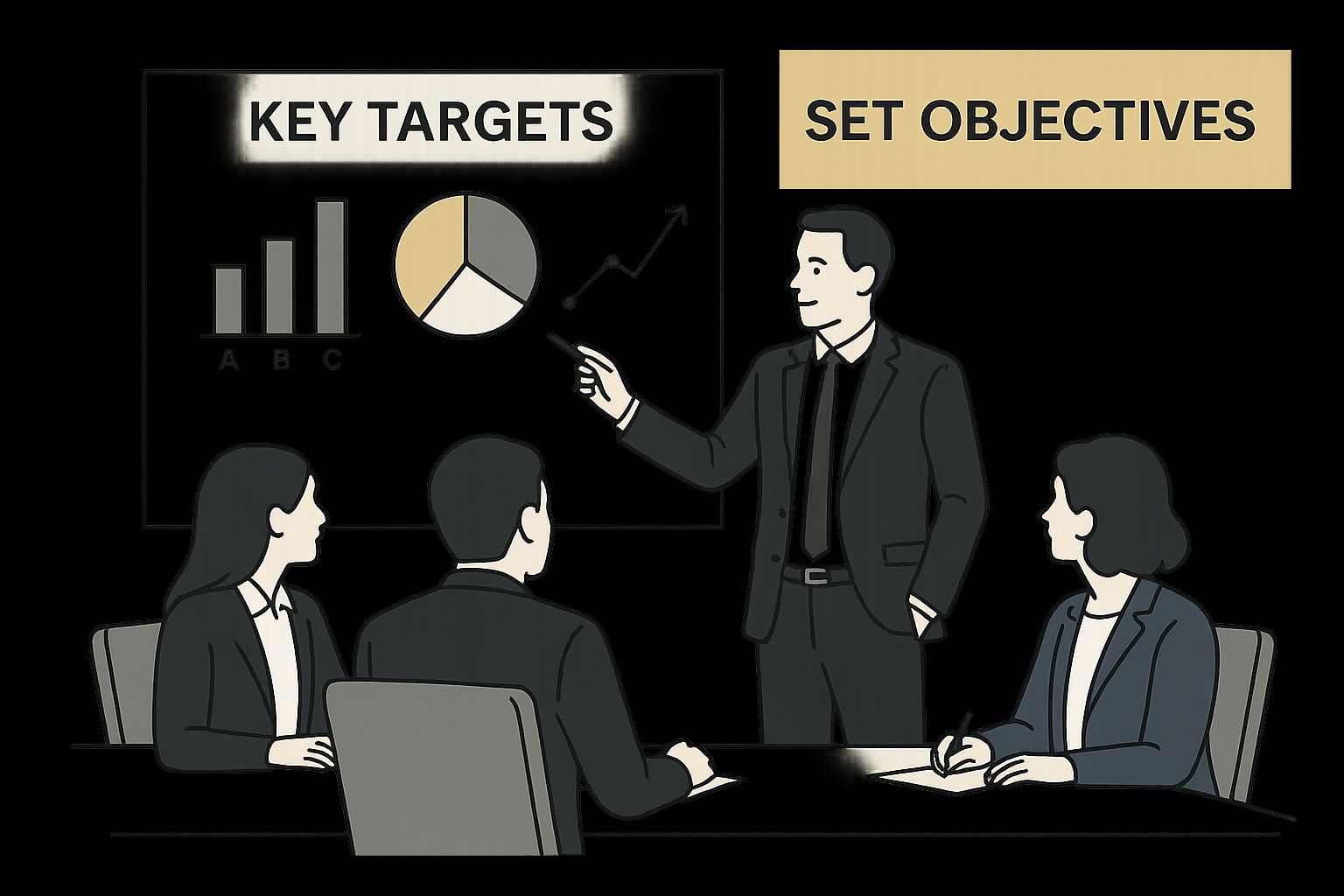 Infographic about quarterly business review template