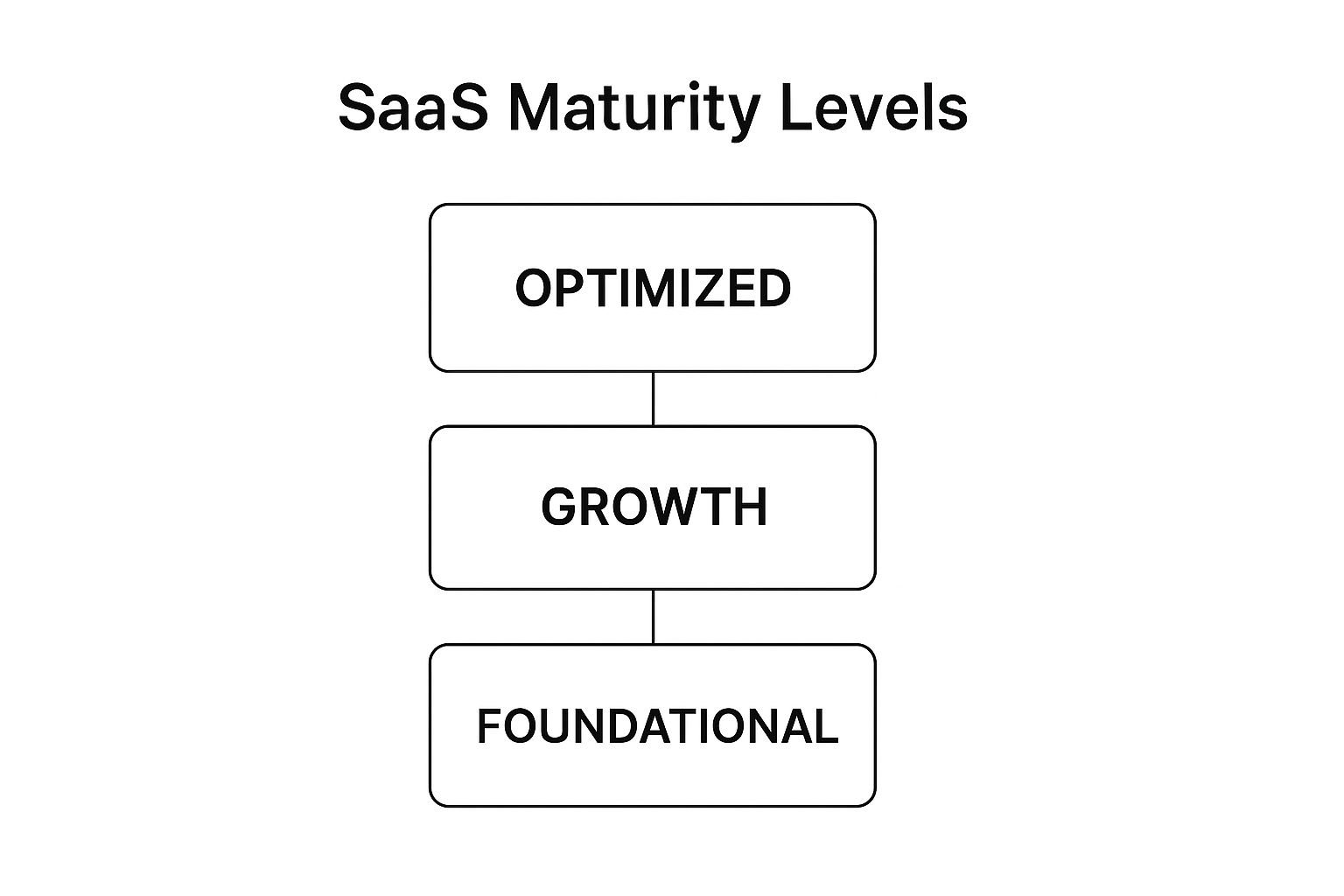 Infographic about saas maturity model