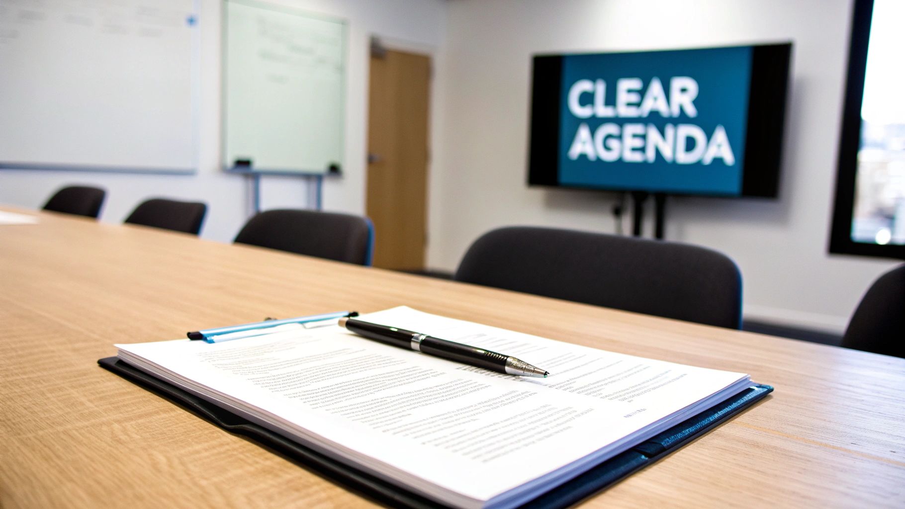 Set Clear Objectives and Agenda