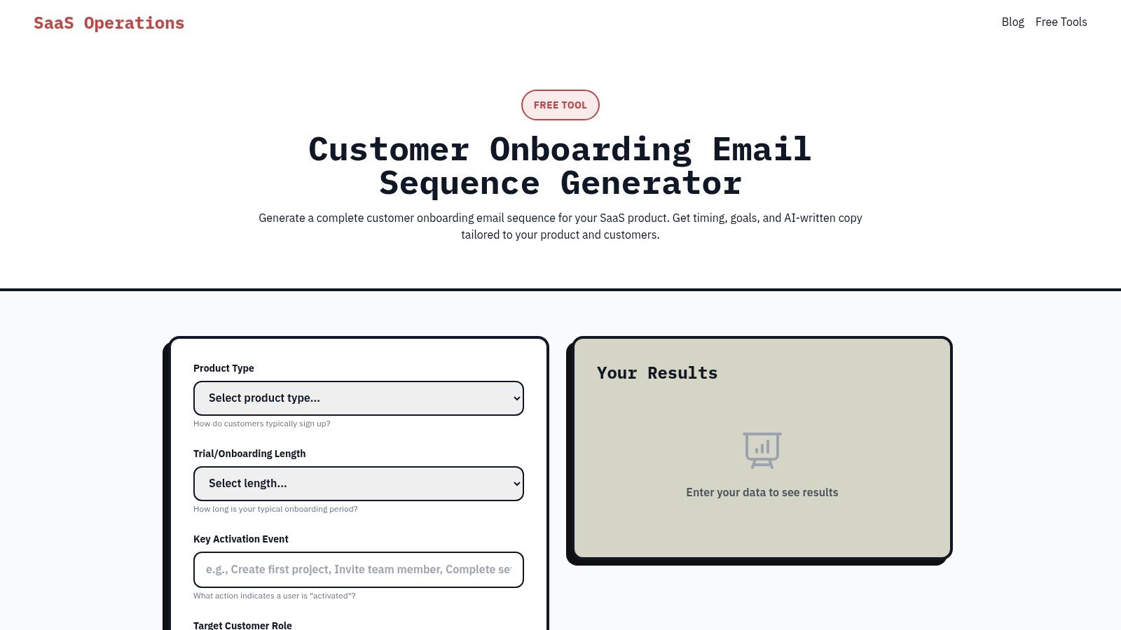 Free Onboarding Email Sequence Generator (Tailored SaaS Templates)