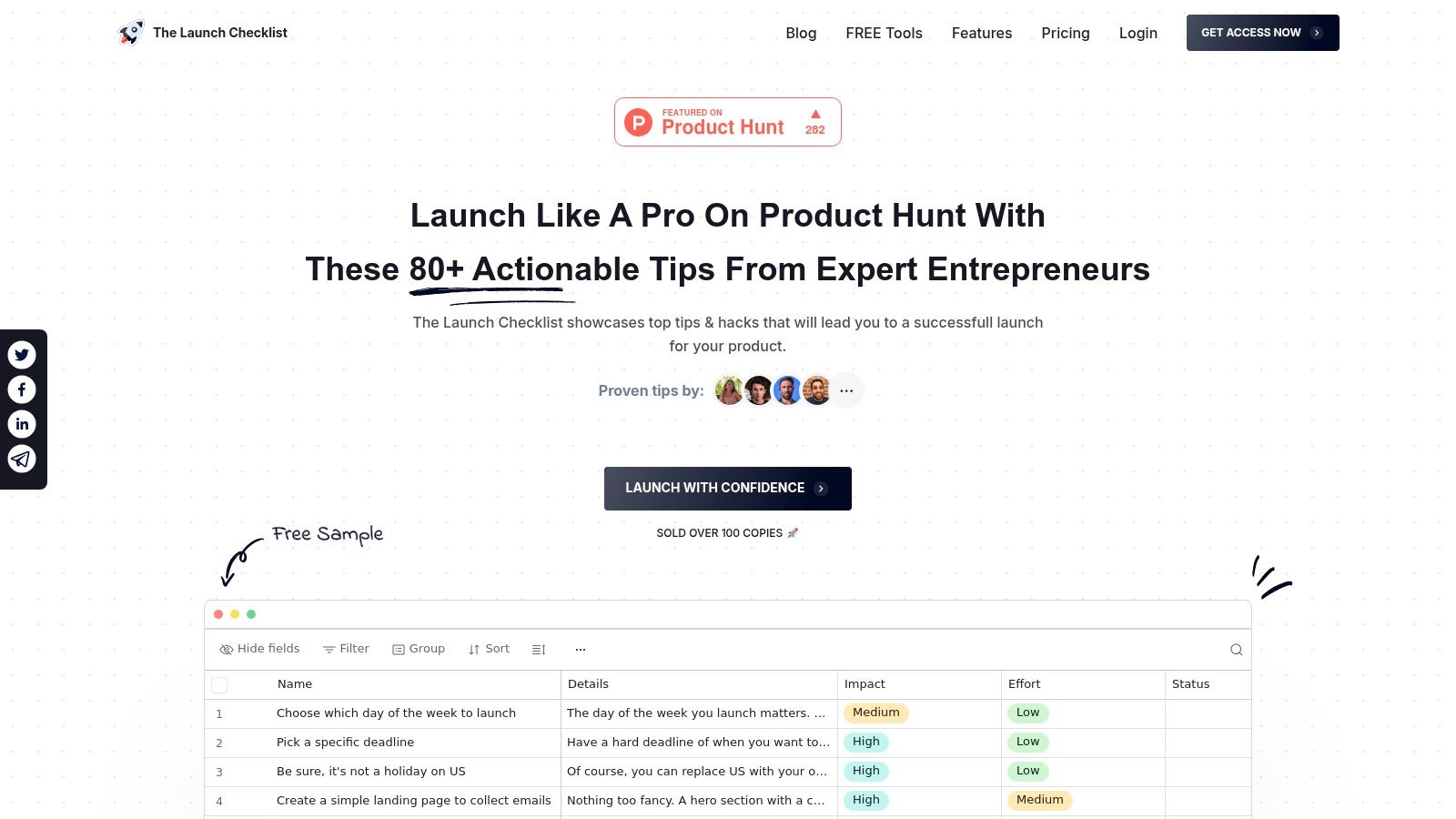 The Product Hunt Launch Checklist