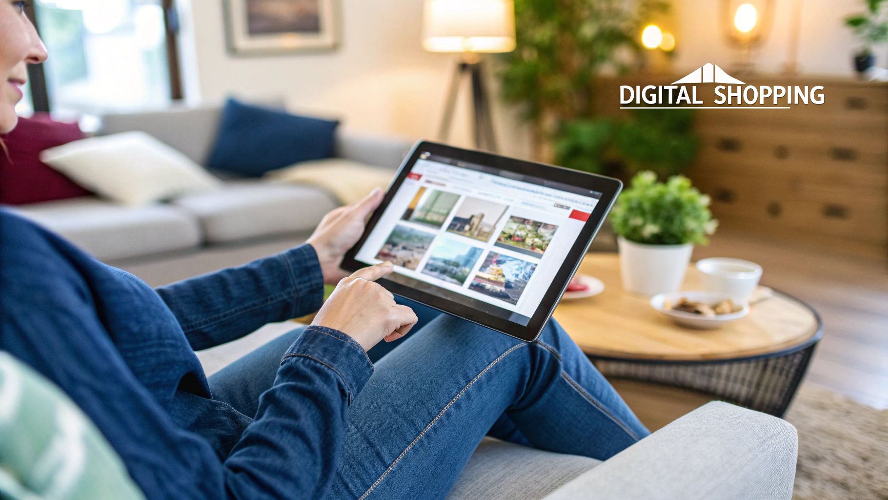 AI-Driven Online Shopping Innovations in Australia 1 An abstract digital representation of flowing data and networks, symbolising online shopping innovations.