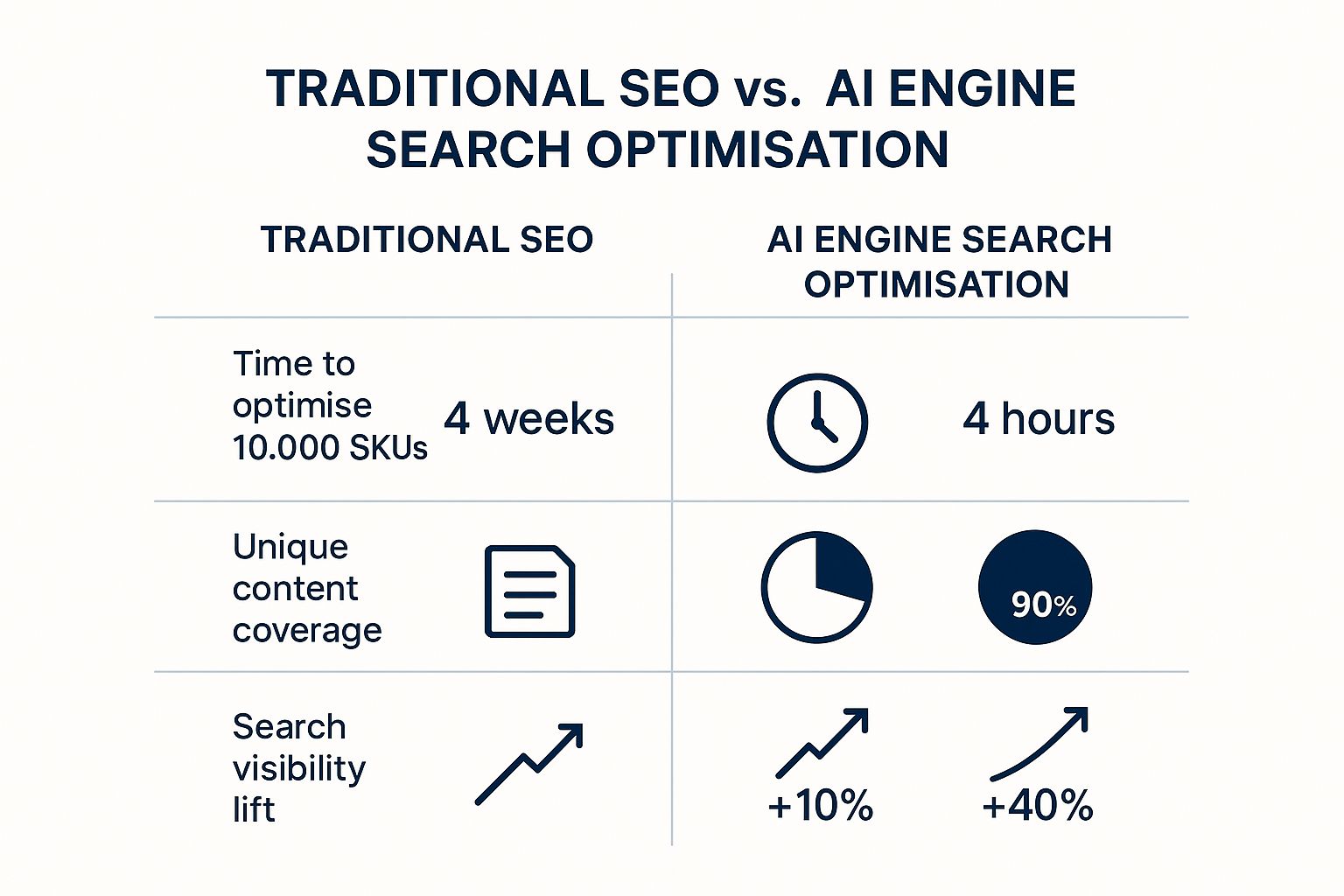 Infographic about ai engine search optimization