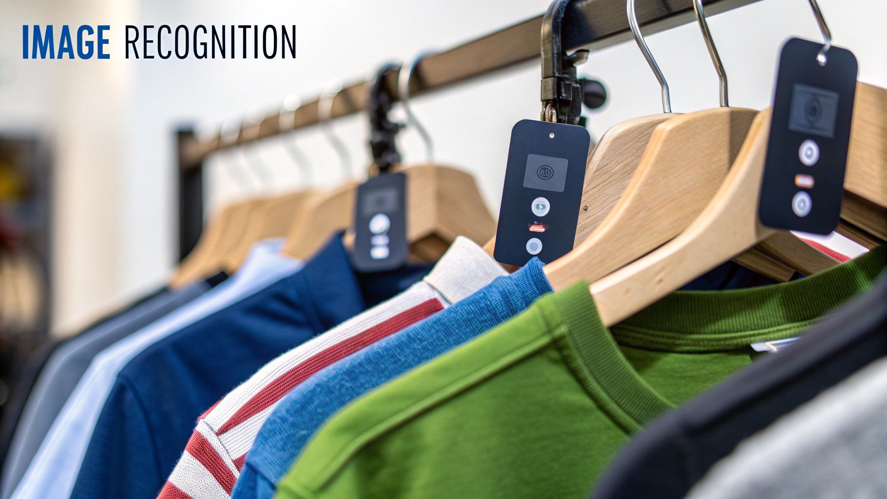 Agentic AI for Retail: Your Guide to SEO at Scale 2 Woman looking at a colourful clothing rack in a retail store