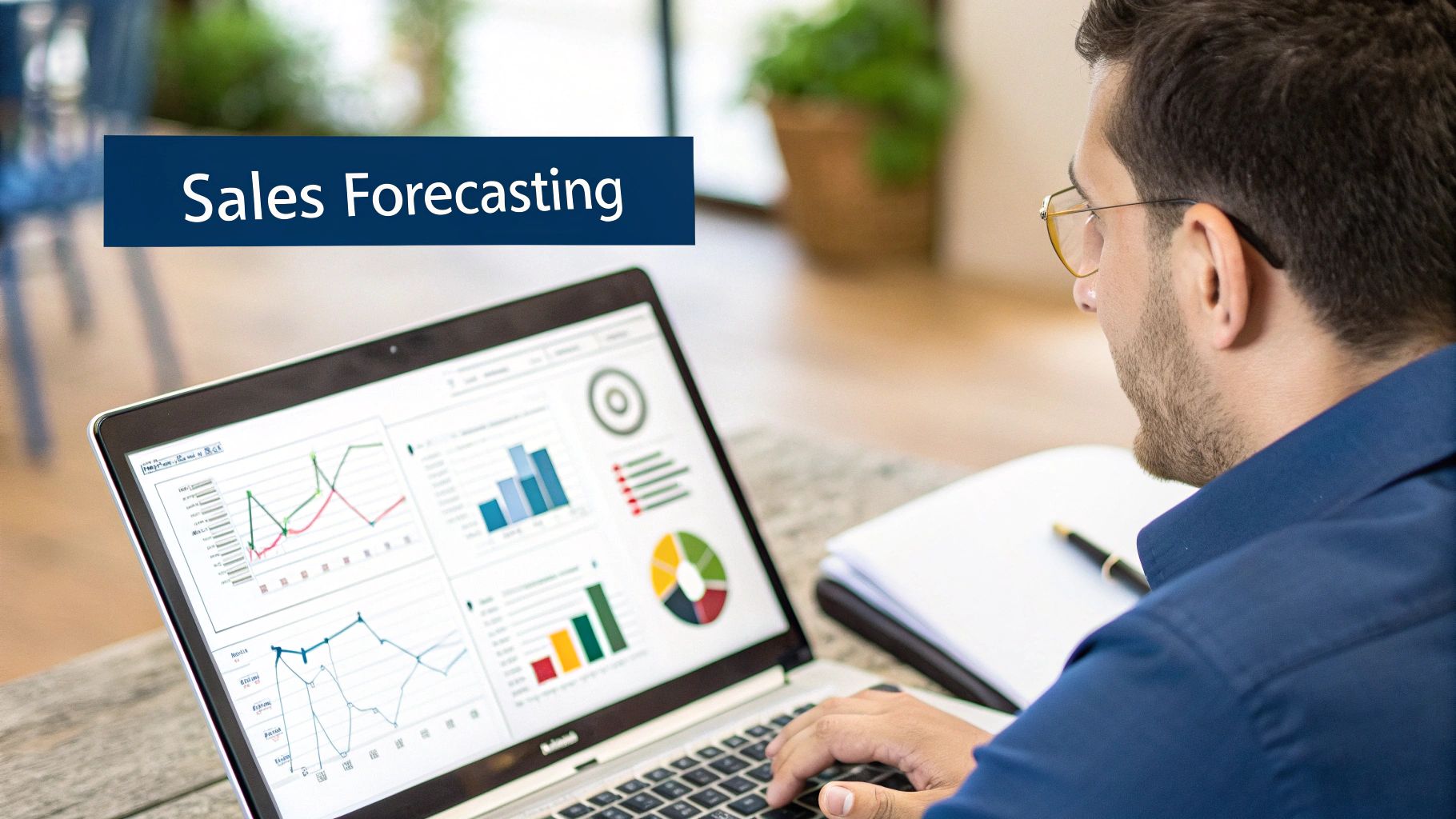 Harness AI in Ecommerce to Boost Australian Retail Success 4 A diverse retail team collaborates around a screen showing AI-driven data dashboards, representing human and AI collaboration in ecommerce.