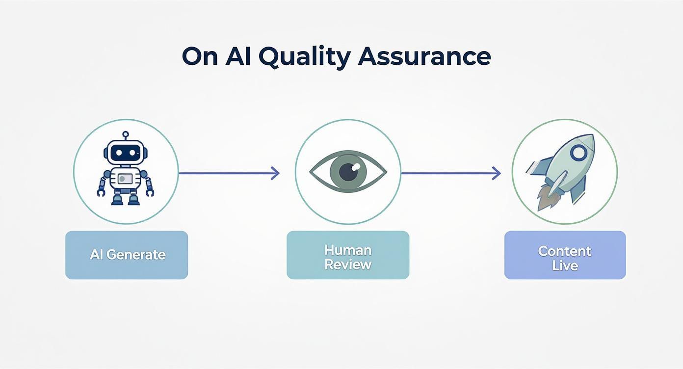 Balancing AI Automation and Brand Voice in Retail Content 2 Infographic about Balancing AI Automation and Brand Voice in Retail Content