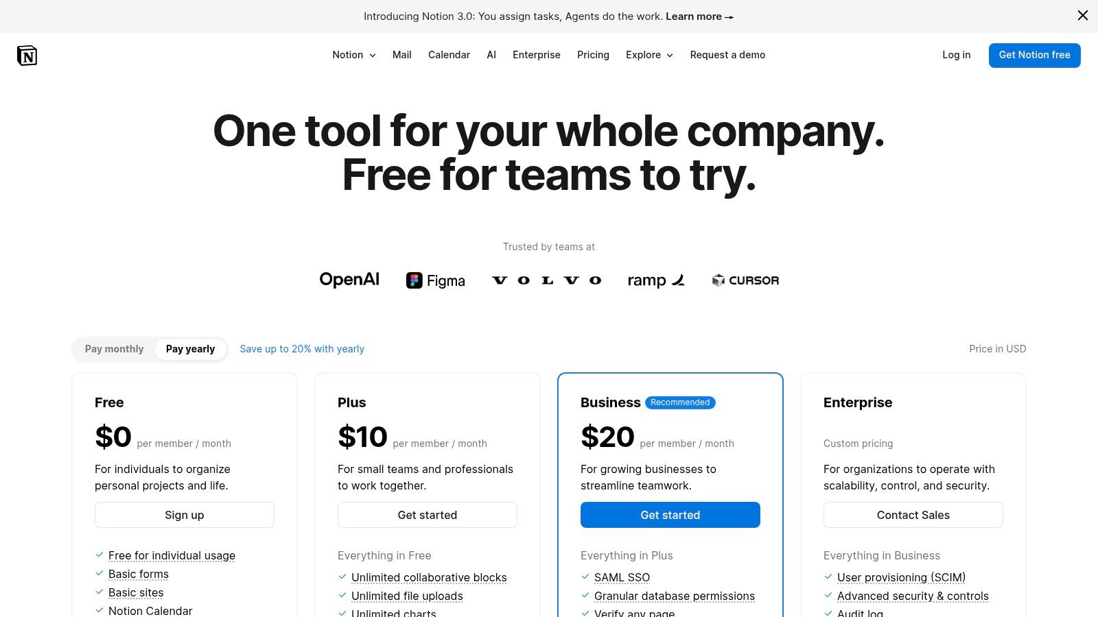 Notion – Notion with AI (Business/Enterprise)