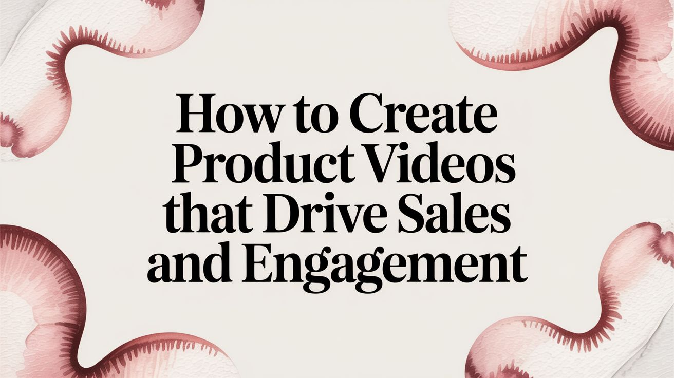 How to Create Product Videos That Drive Sales and Engagement