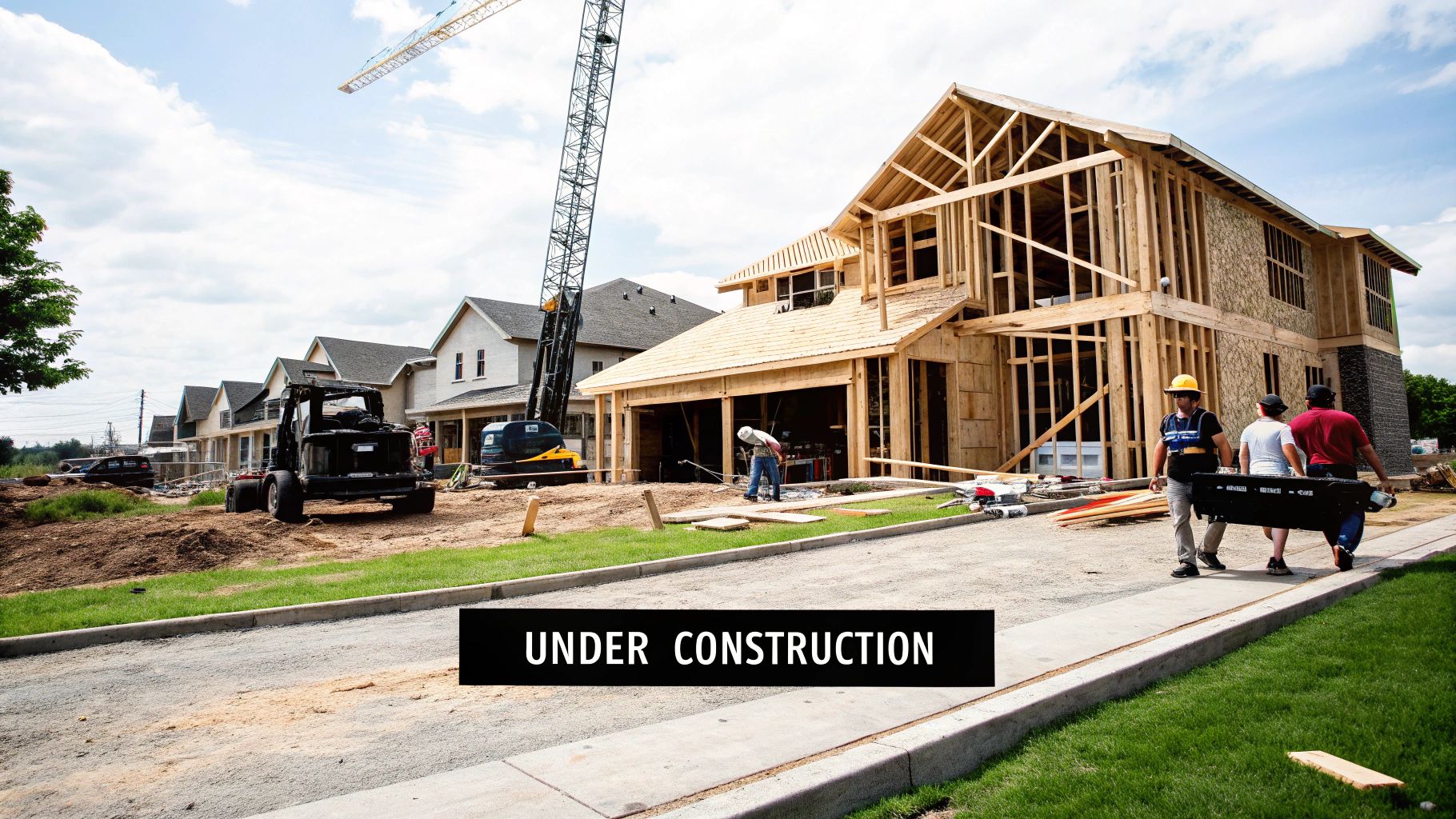 Home Under Construction