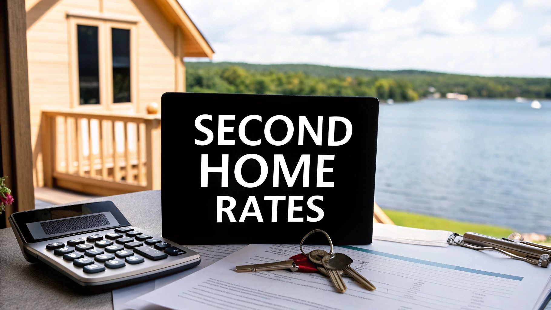 A Guide to Second Home Mortgage Rates for Property Buyers