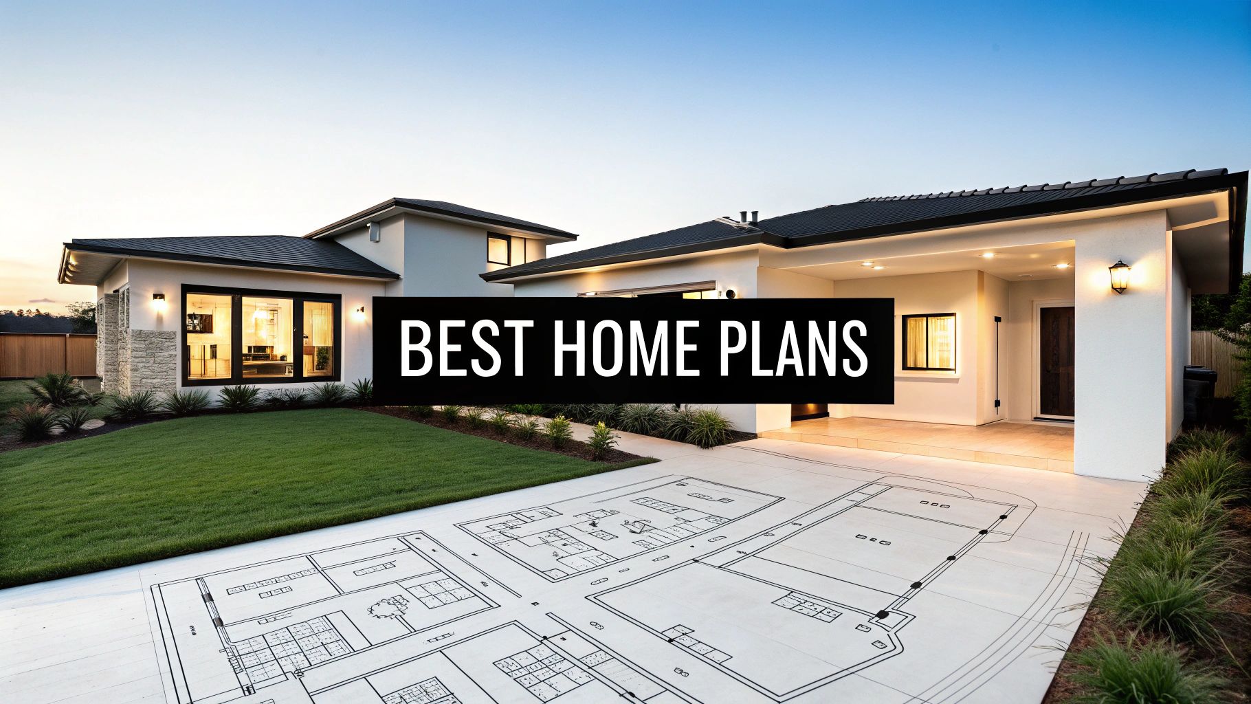 7 Best Single Story Home Plans for 2025