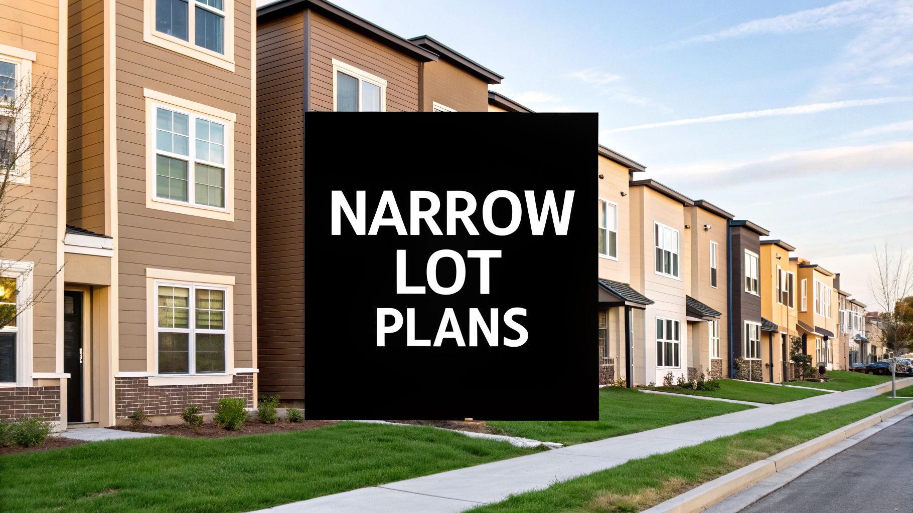 7 Inspiring Narrow Lot Home Plans for 2025