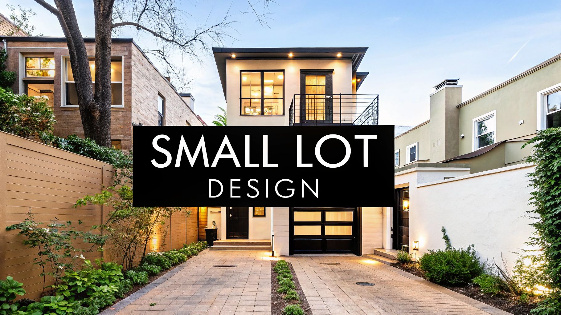 Small Lot House Design Done Right