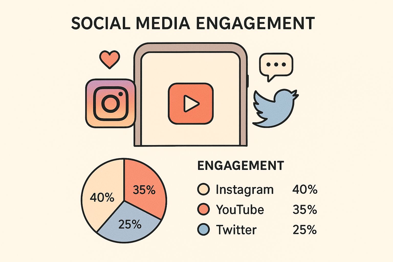Infographic about increase online presence