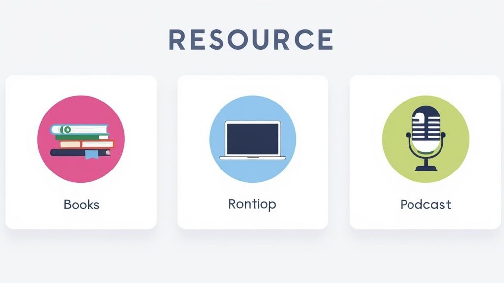 Resource List or Recommendation Carousel