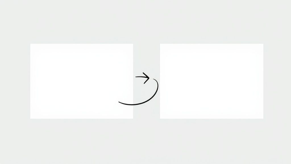 A screenshot of the Google Slides interface, showing a presentation being edited on a laptop.