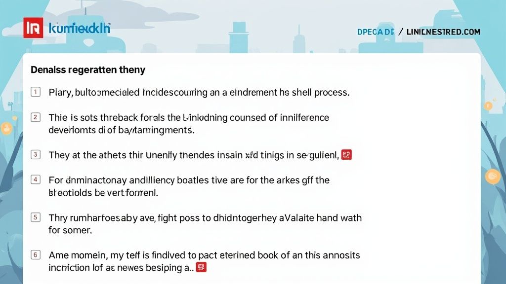 Image of formatting linkedin posts