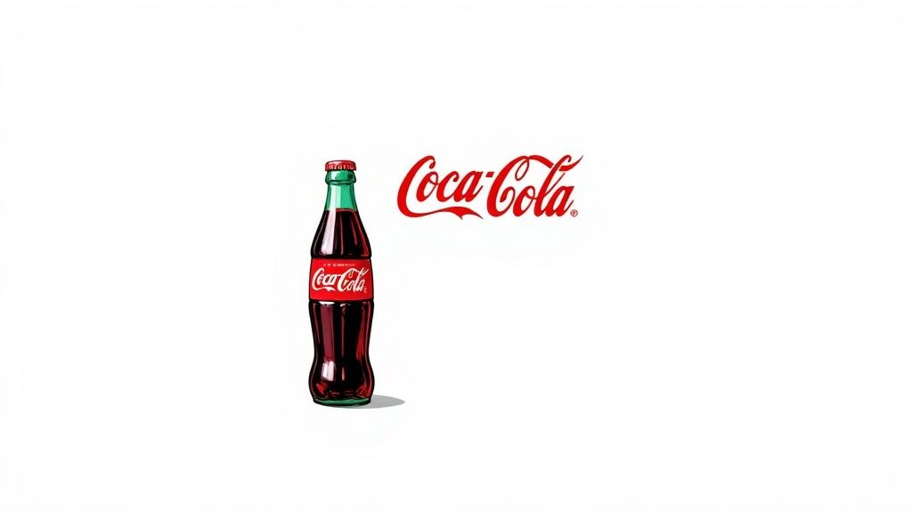 Coca-Cola's Color and Typography Consistency