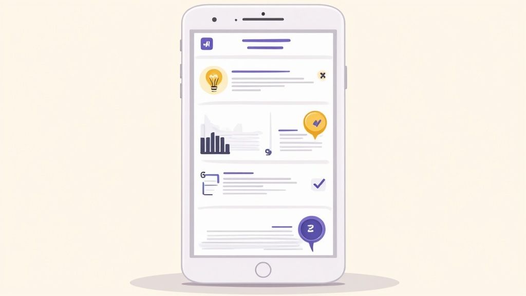 Educational Carousel Swipe-Guides