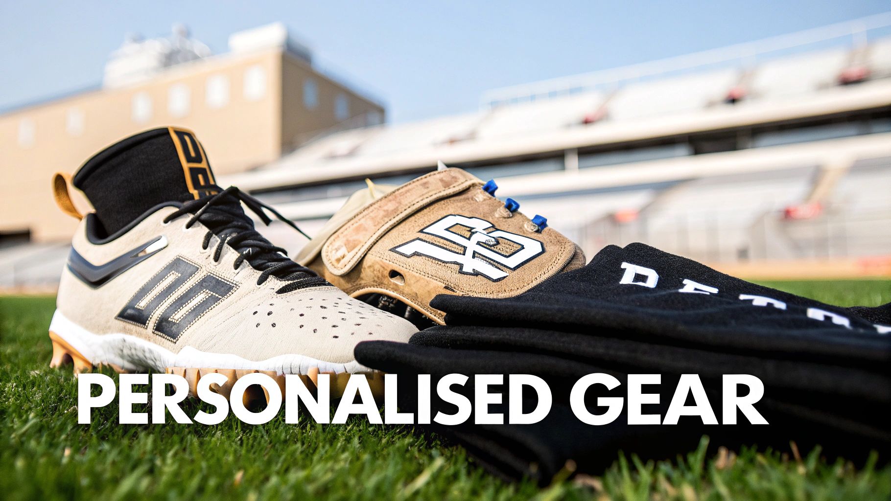 A person customising a football shirt with a name and number.