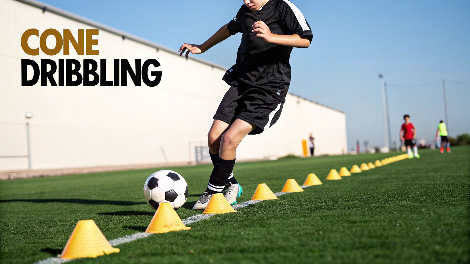 1. Cone Dribbling: Mastering Close Control