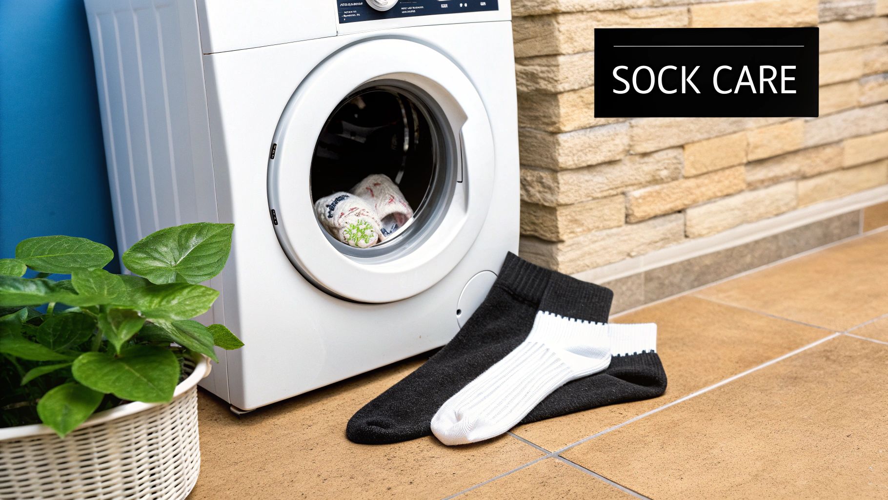 A pair of clean, white football grip socks laid out flat