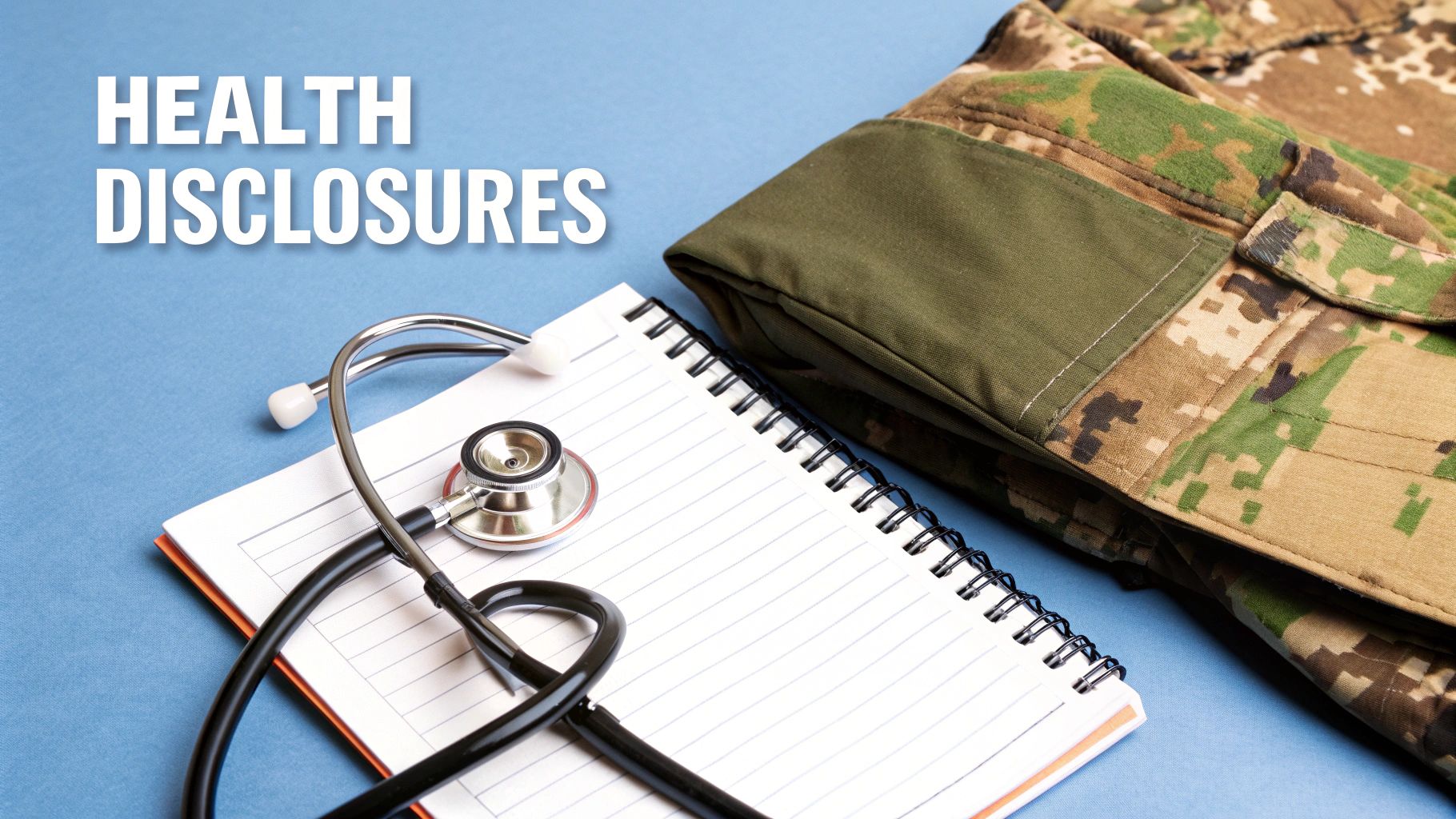 A military service member sitting calmly in a moment of reflection, highlighting the importance of mental health