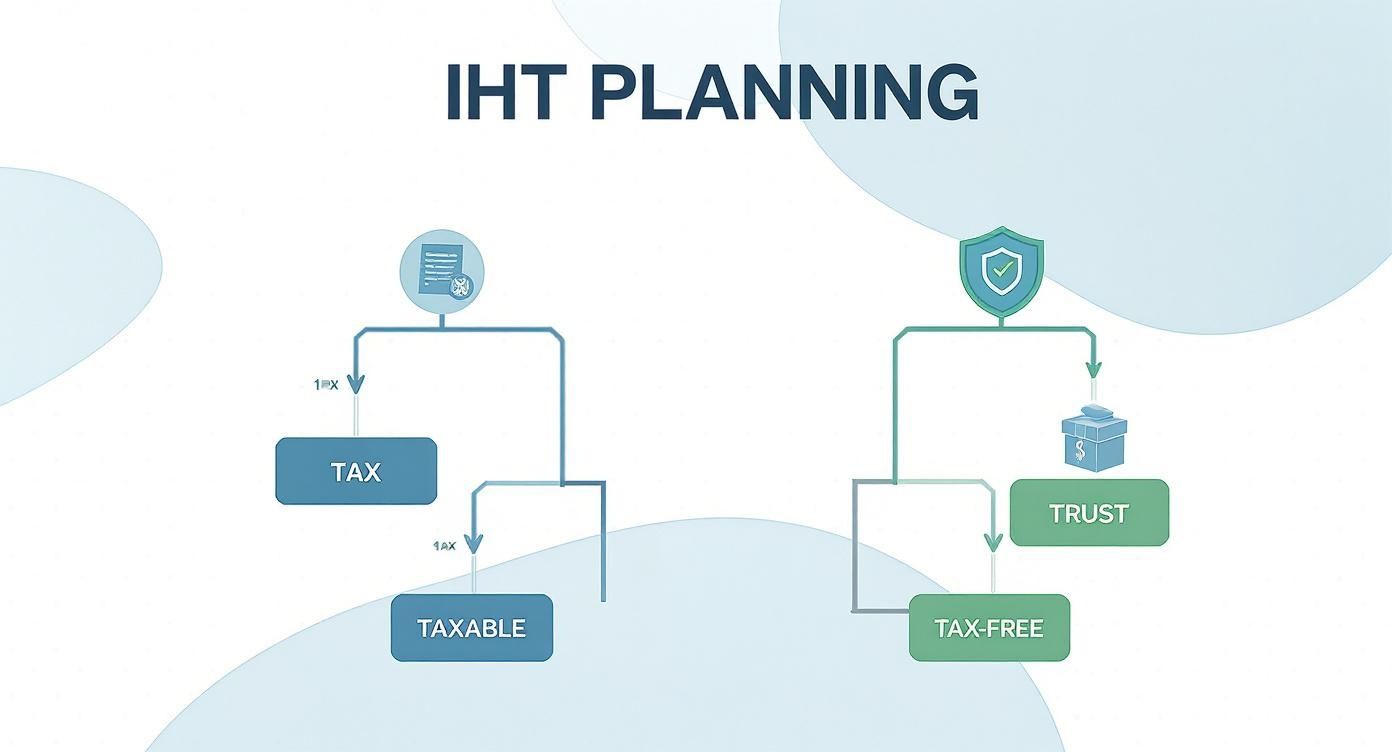 Infographic about whole of life cover