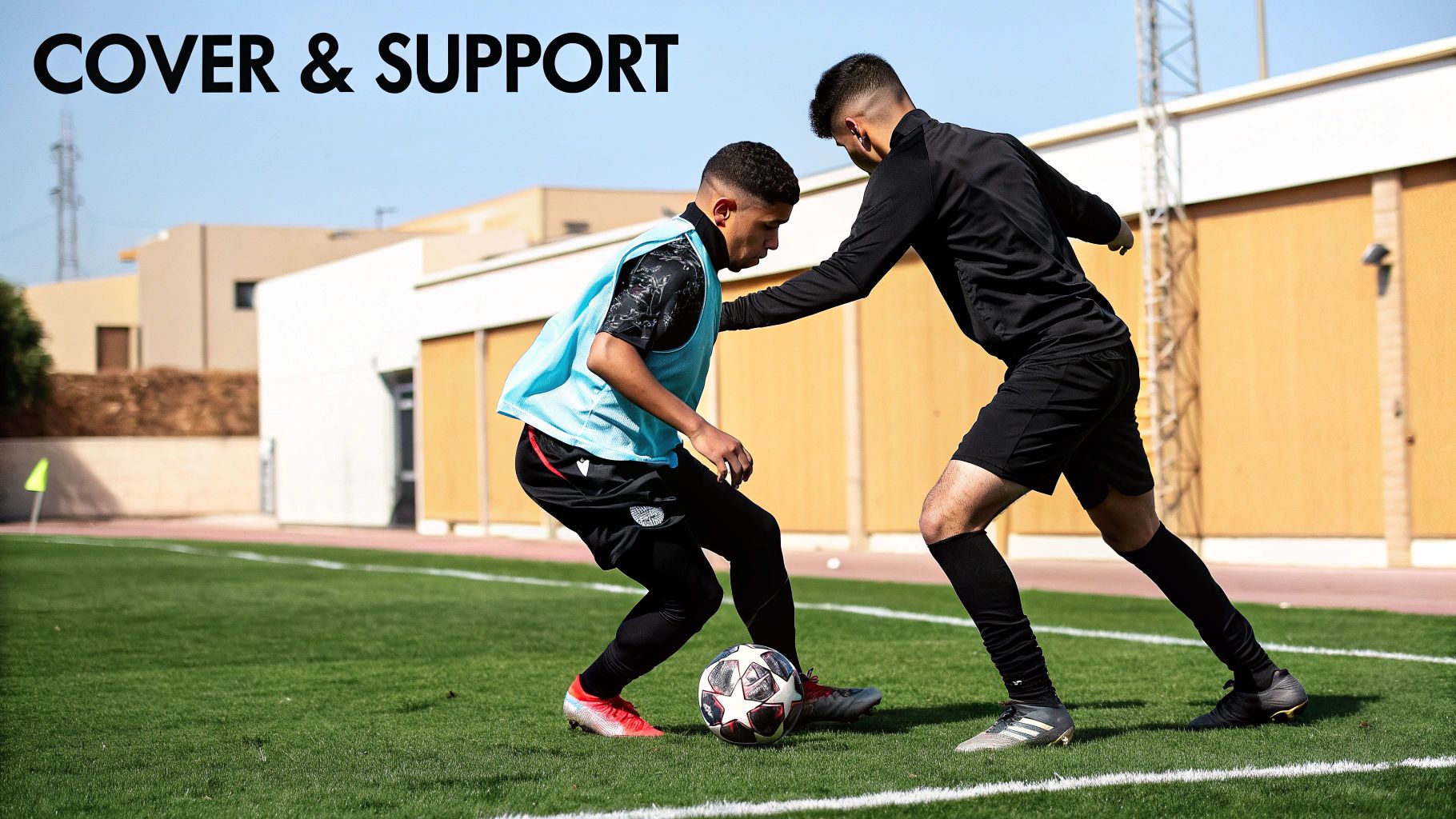 Cover Shadow and Second Defender Drill