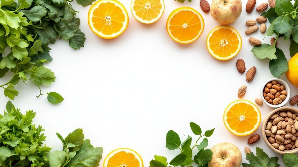 A person examining a supplement bottle label carefully