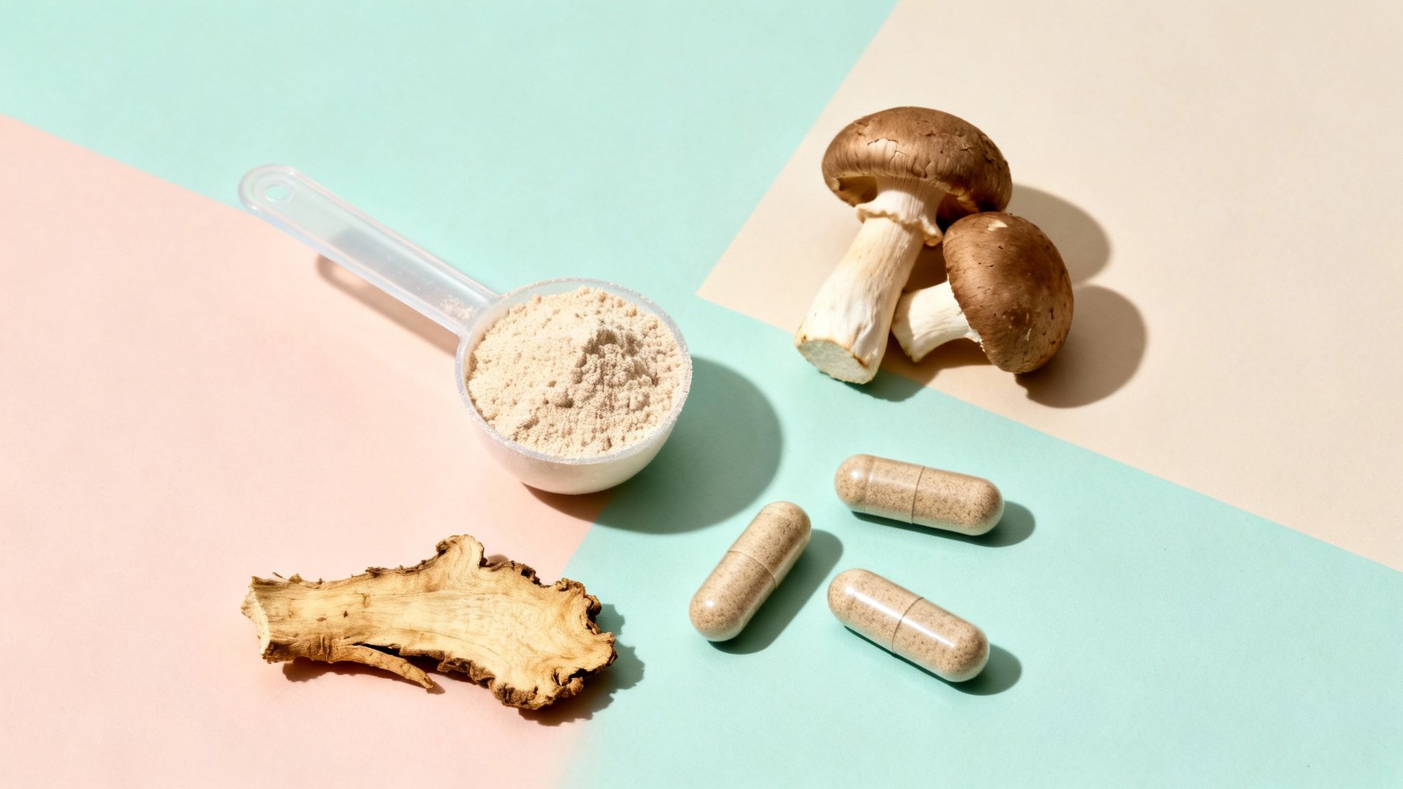 A woman meditating peacefully in a bright, calm room, embodying mental clarity.