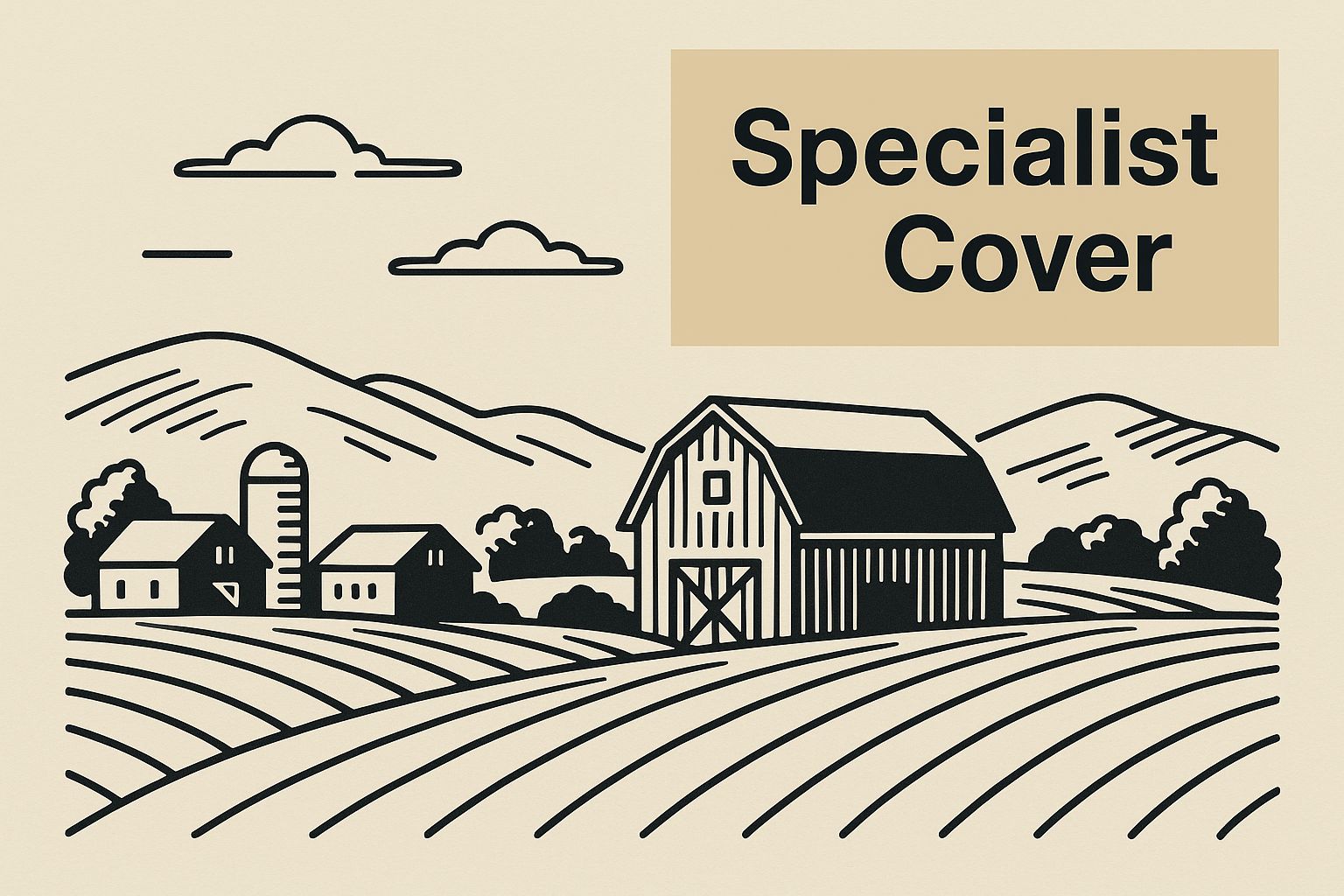 Infographic about farmer life insurance