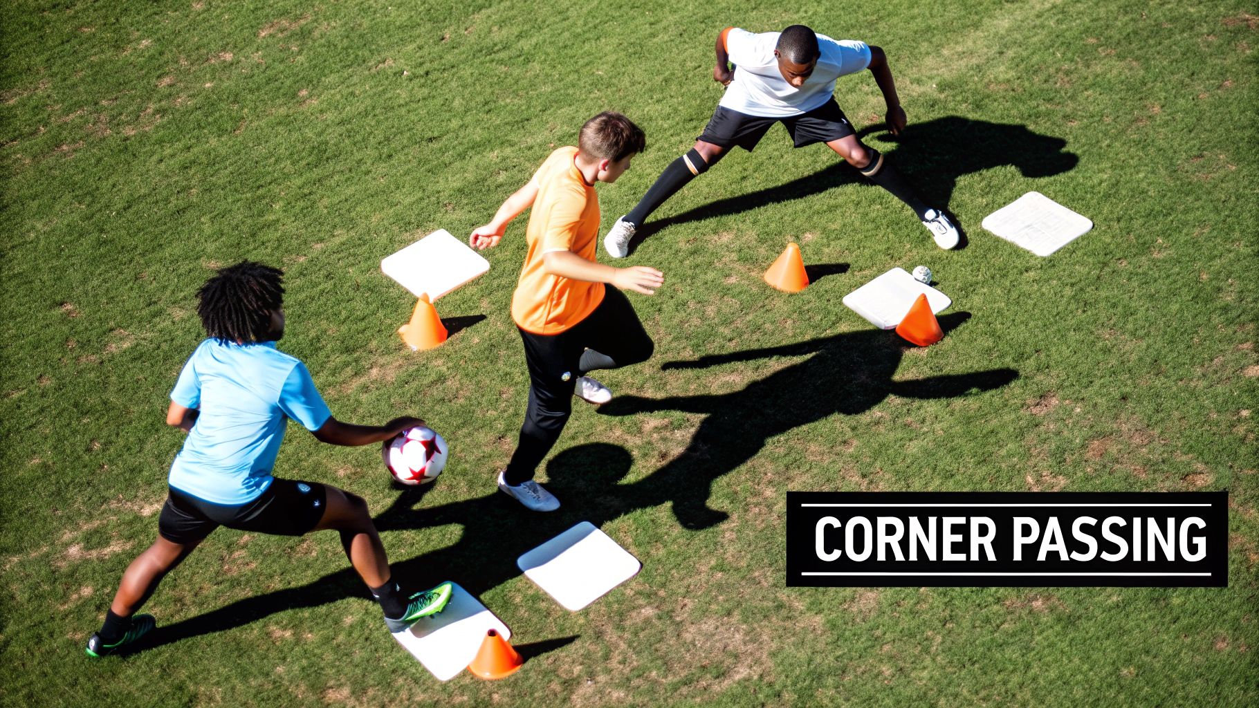 Four Corner Passing Drill