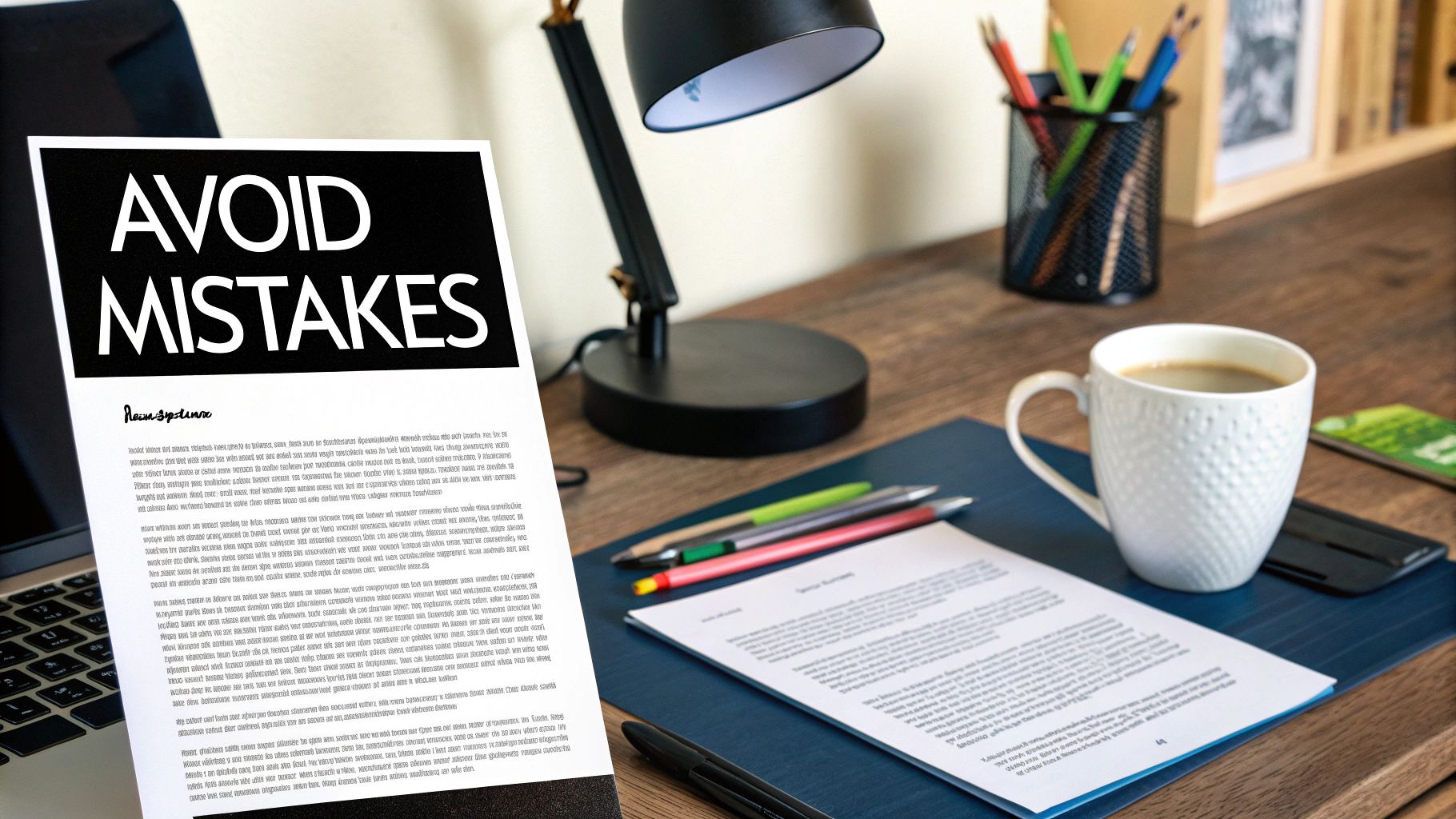 A person sitting at a desk with a laptop and a notepad, looking thoughtful.