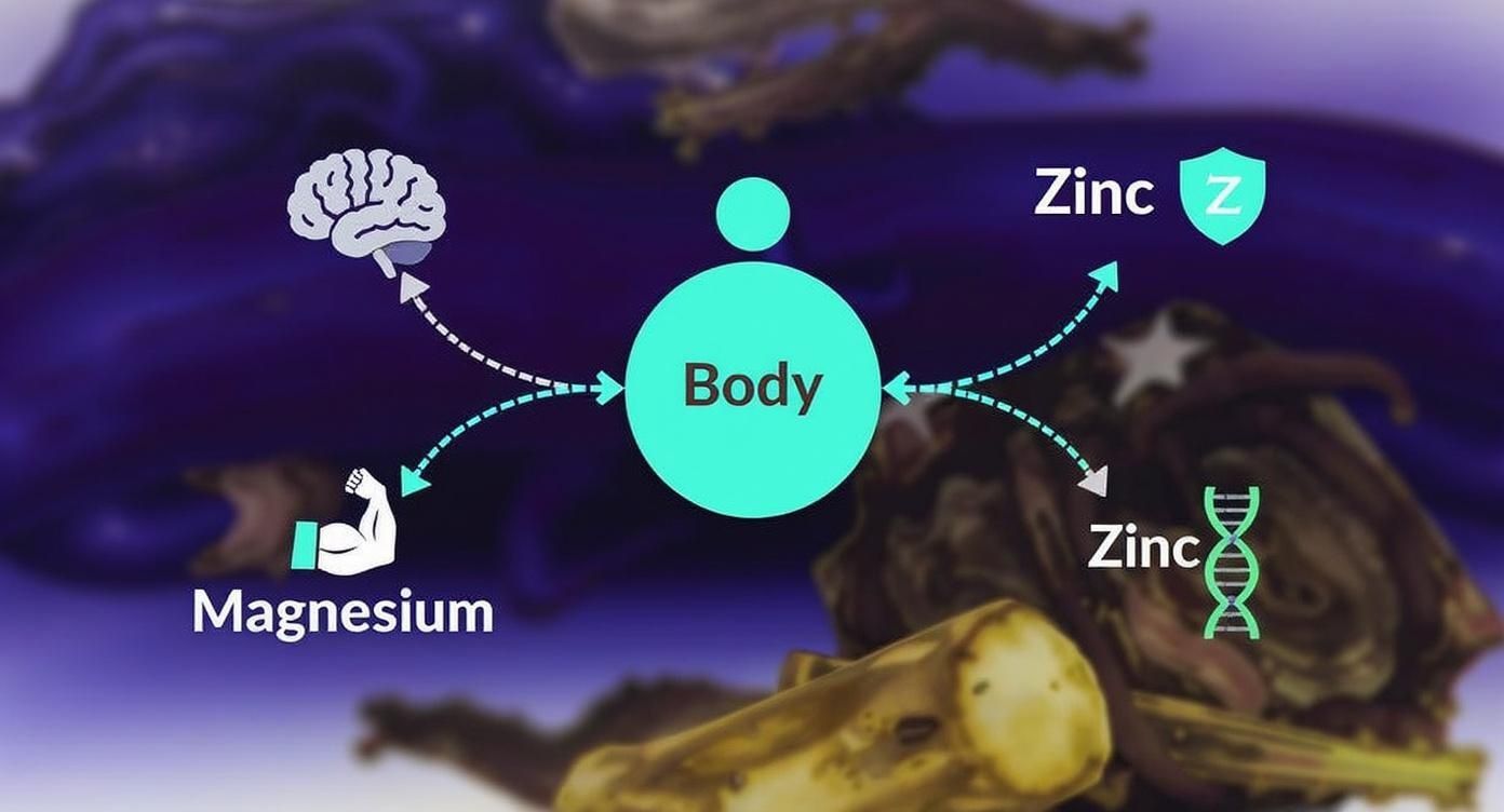 Infographic about can you take magnesium and zinc together