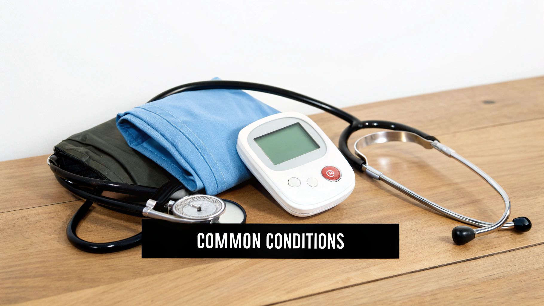 A person reviewing their medical information on a clipboard