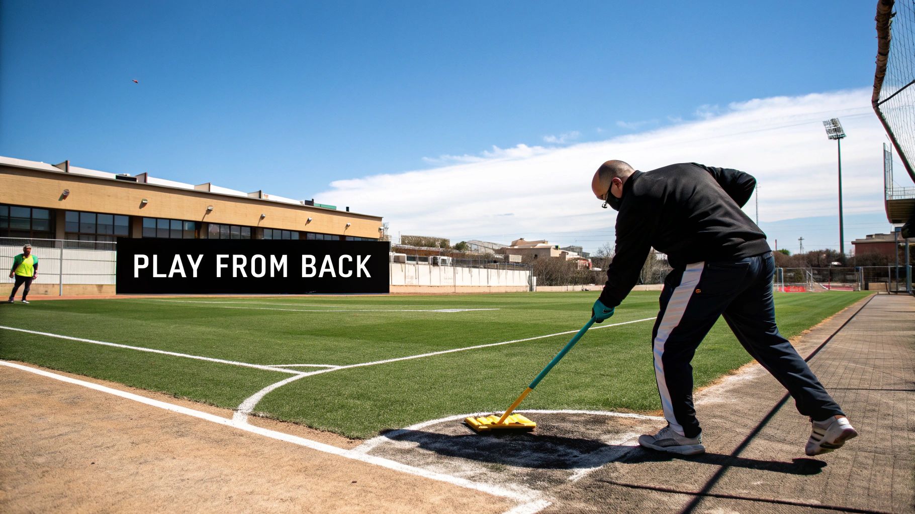 Sweeper-Keeper and Progressive Play Drill