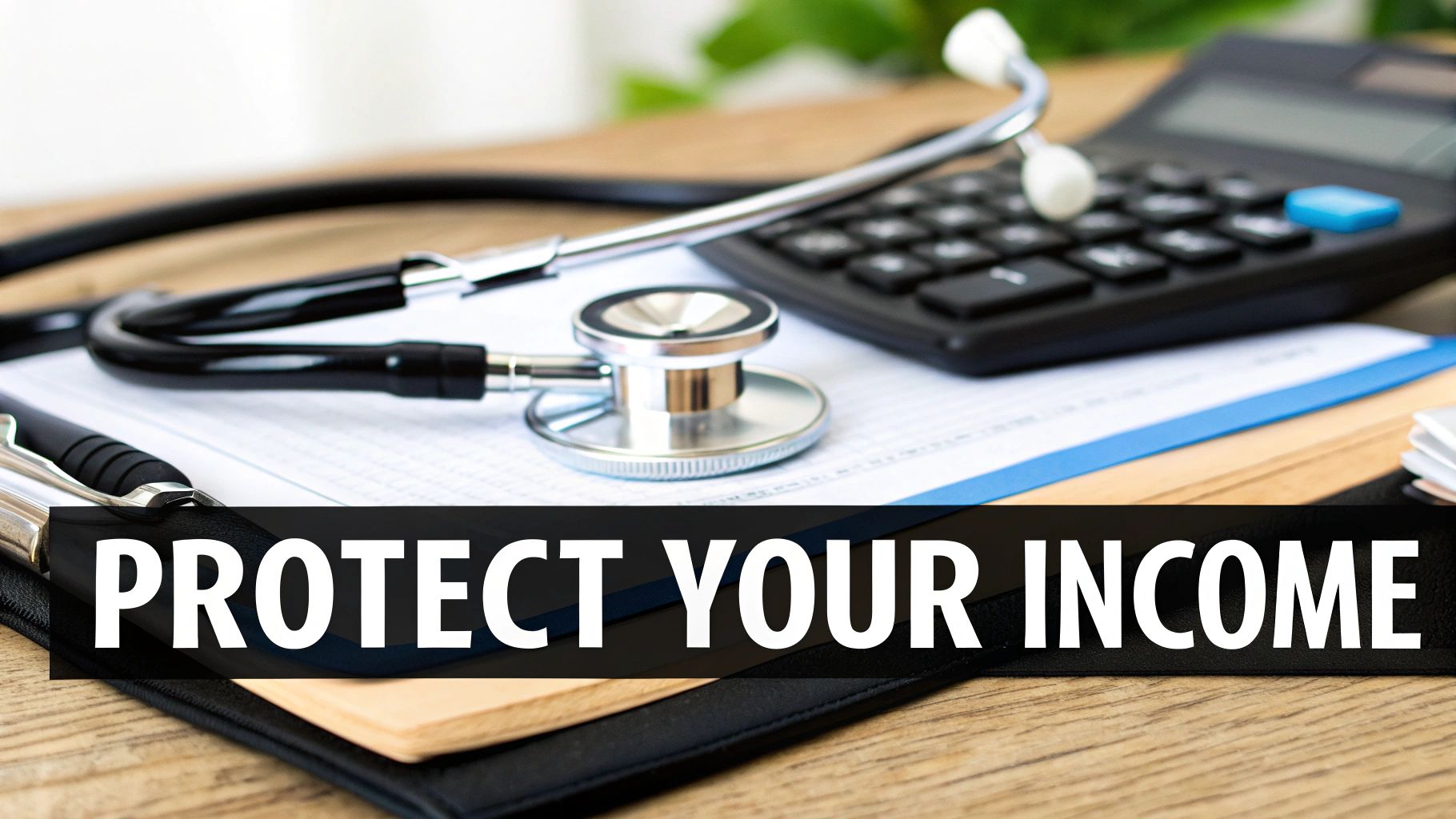 A family enjoying their protected home, illustrating financial security