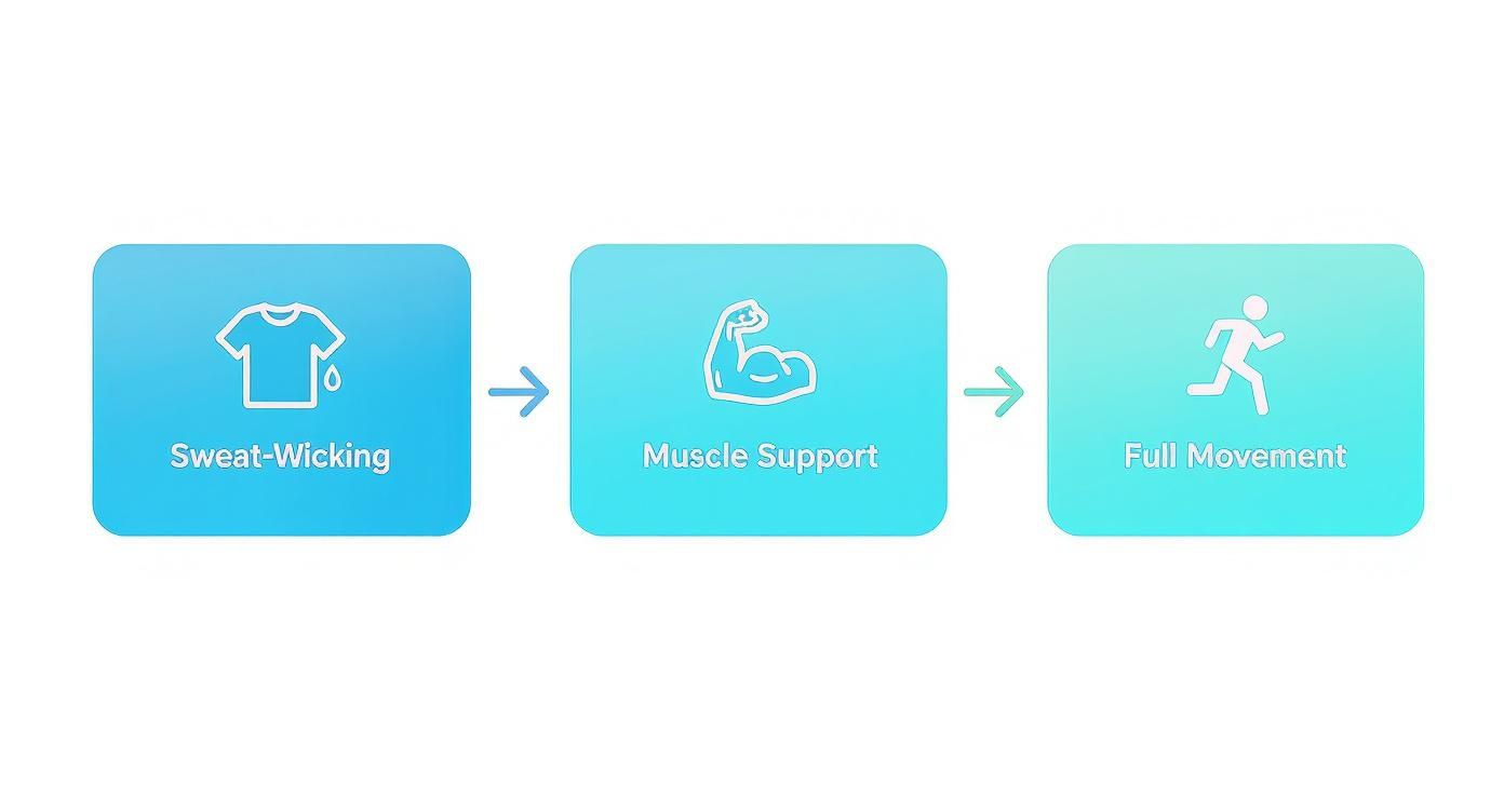 Infographic about football training clothes
