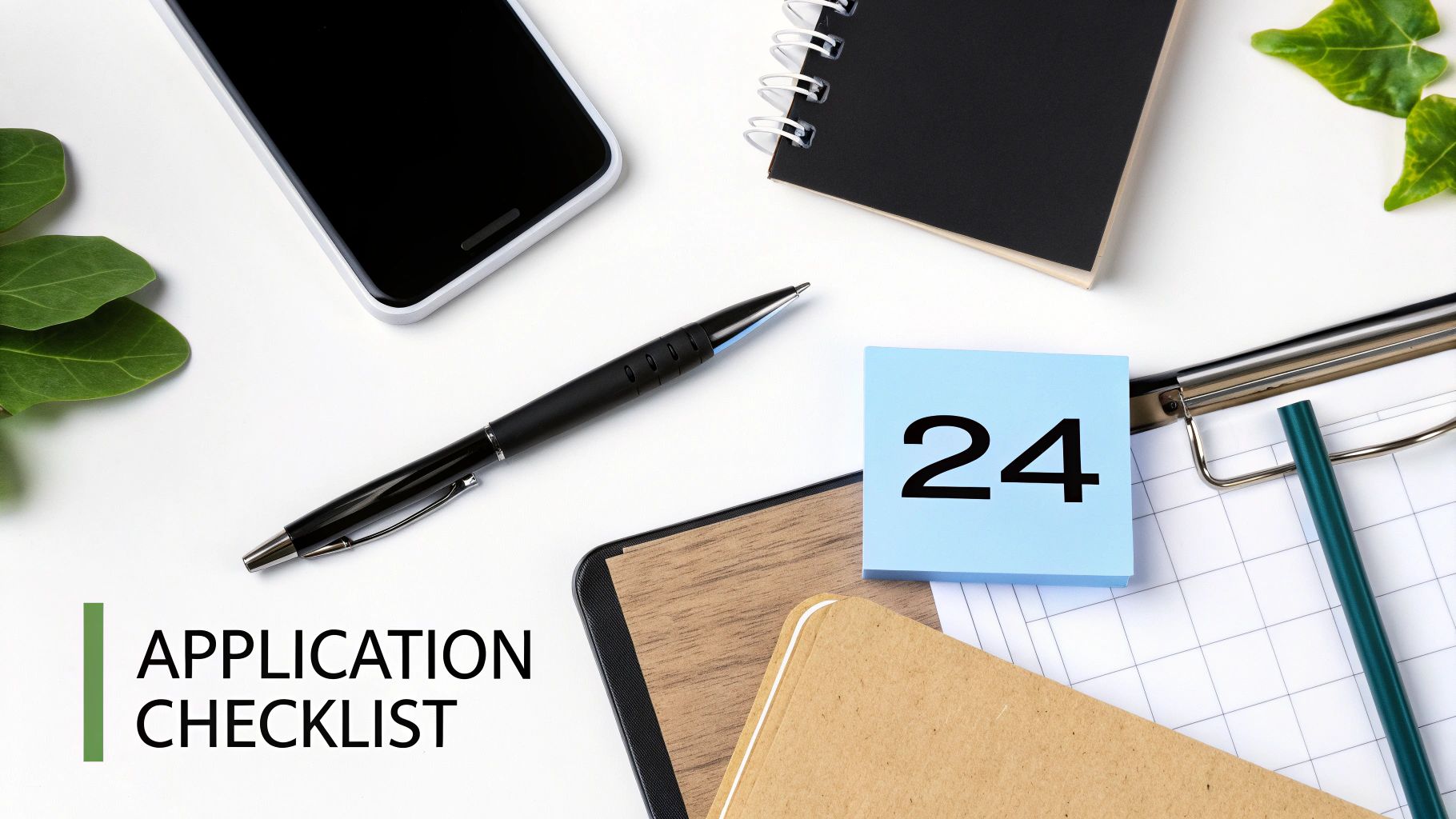 A person at a desk organising papers into folders, representing preparation.