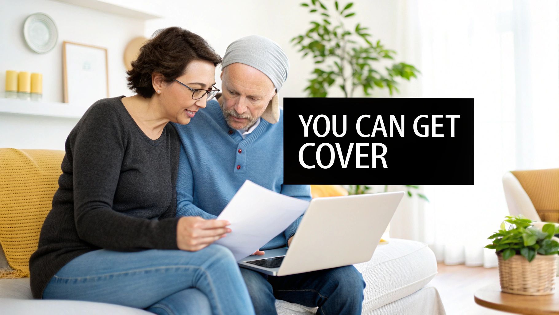 A person holding a small plant, symbolising hope and new beginnings after a difficult time.