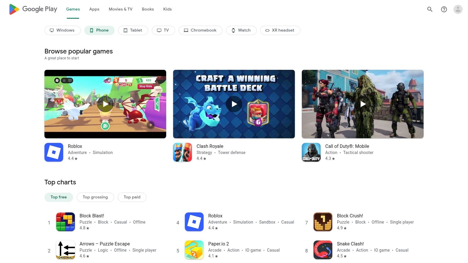 Google Play Store