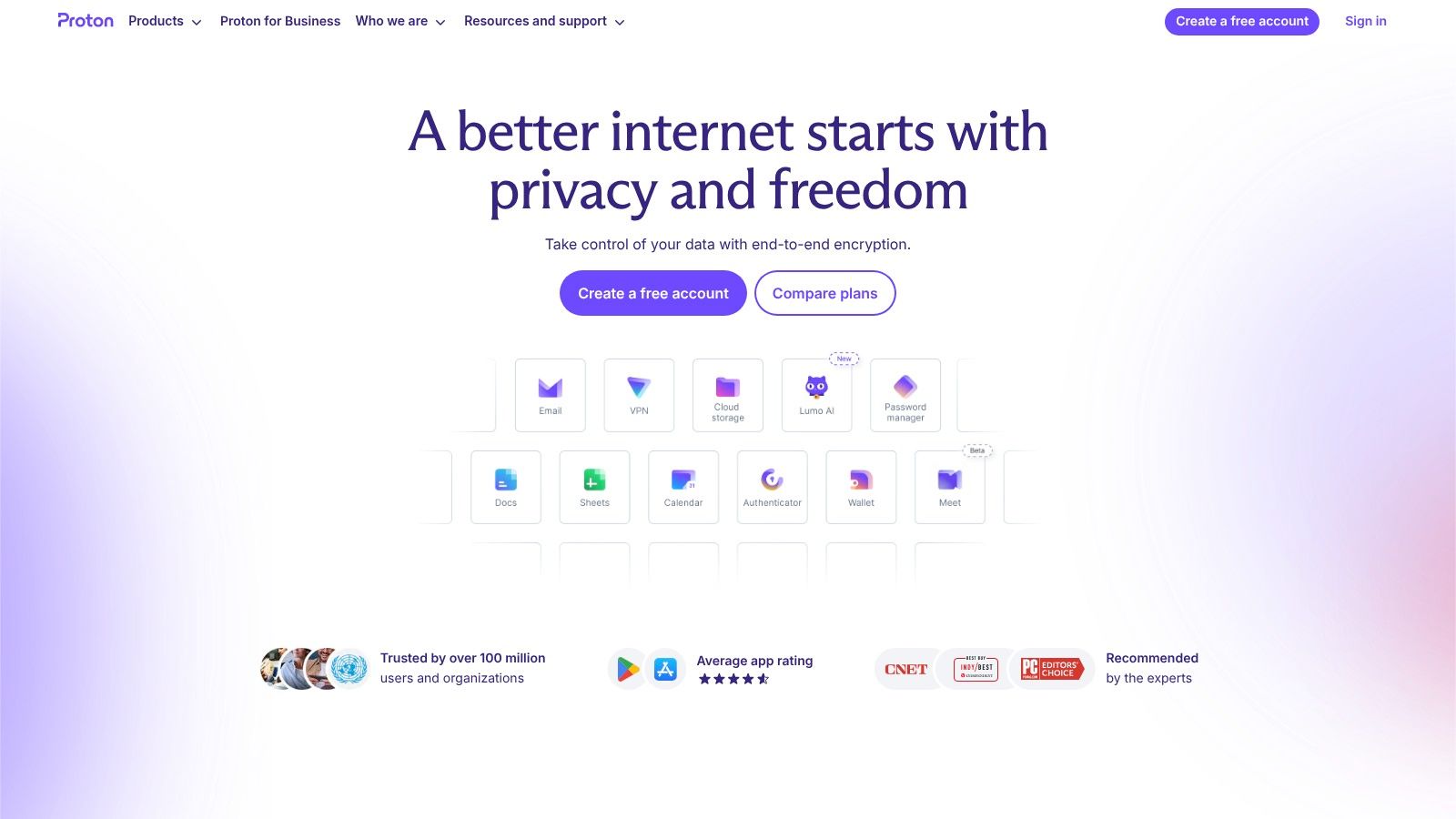 Proton (Proton VPN, Mail, Pass, Drive)
