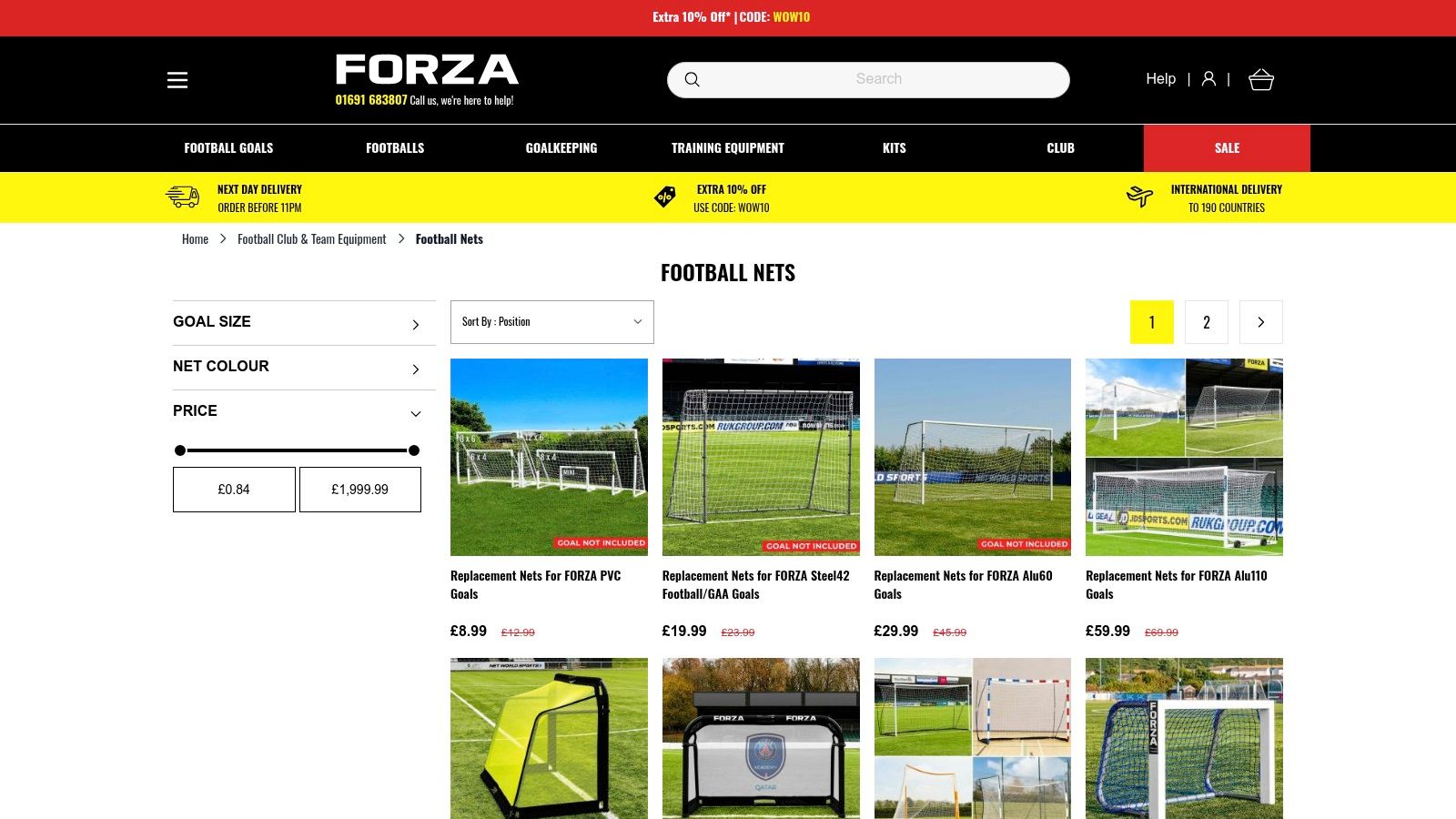 FORZA Goal UK
