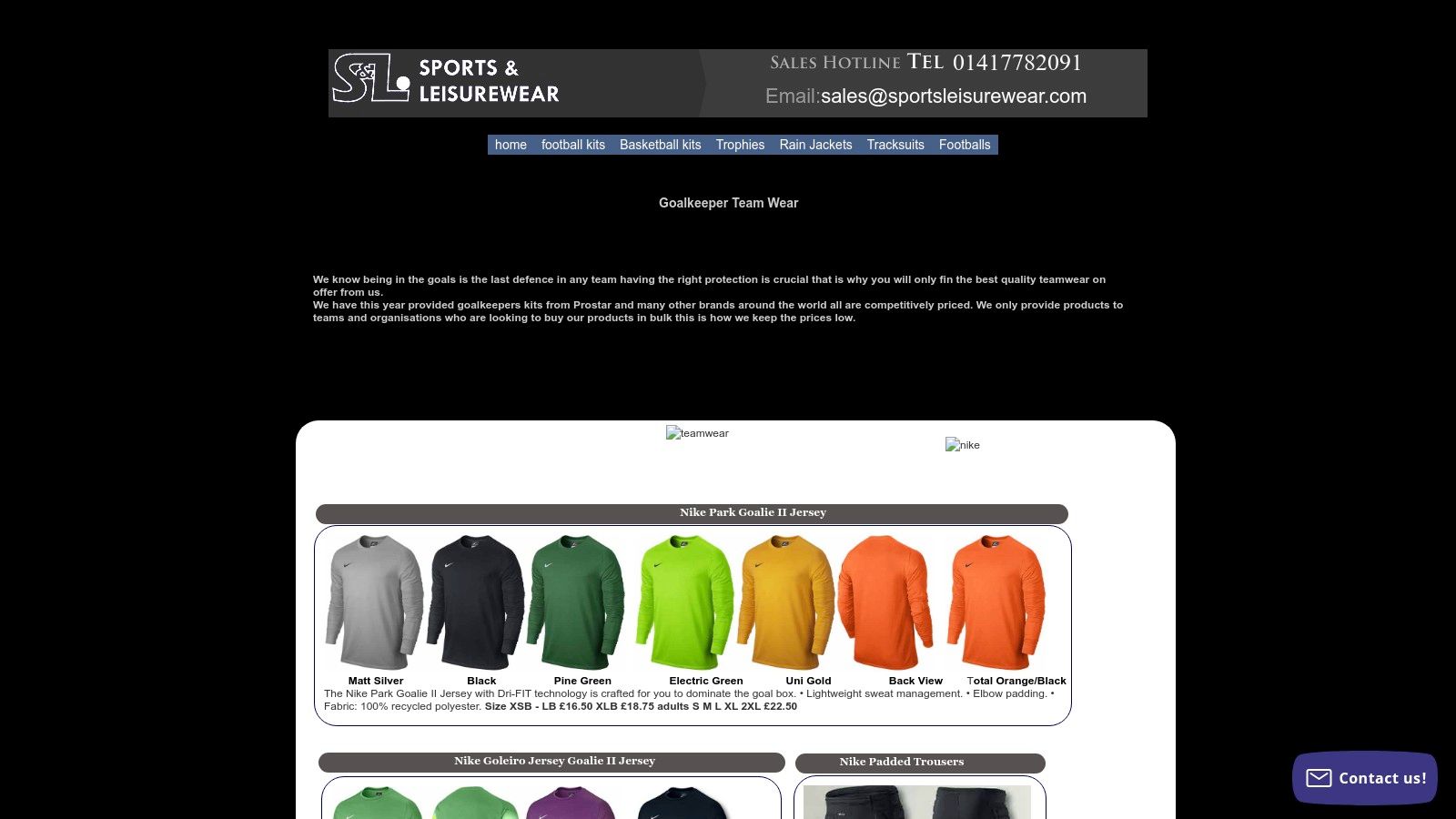 Sports & Leisurewear